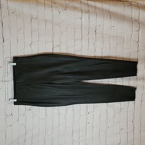 Zara Basic Medium Fuax Leather Pants